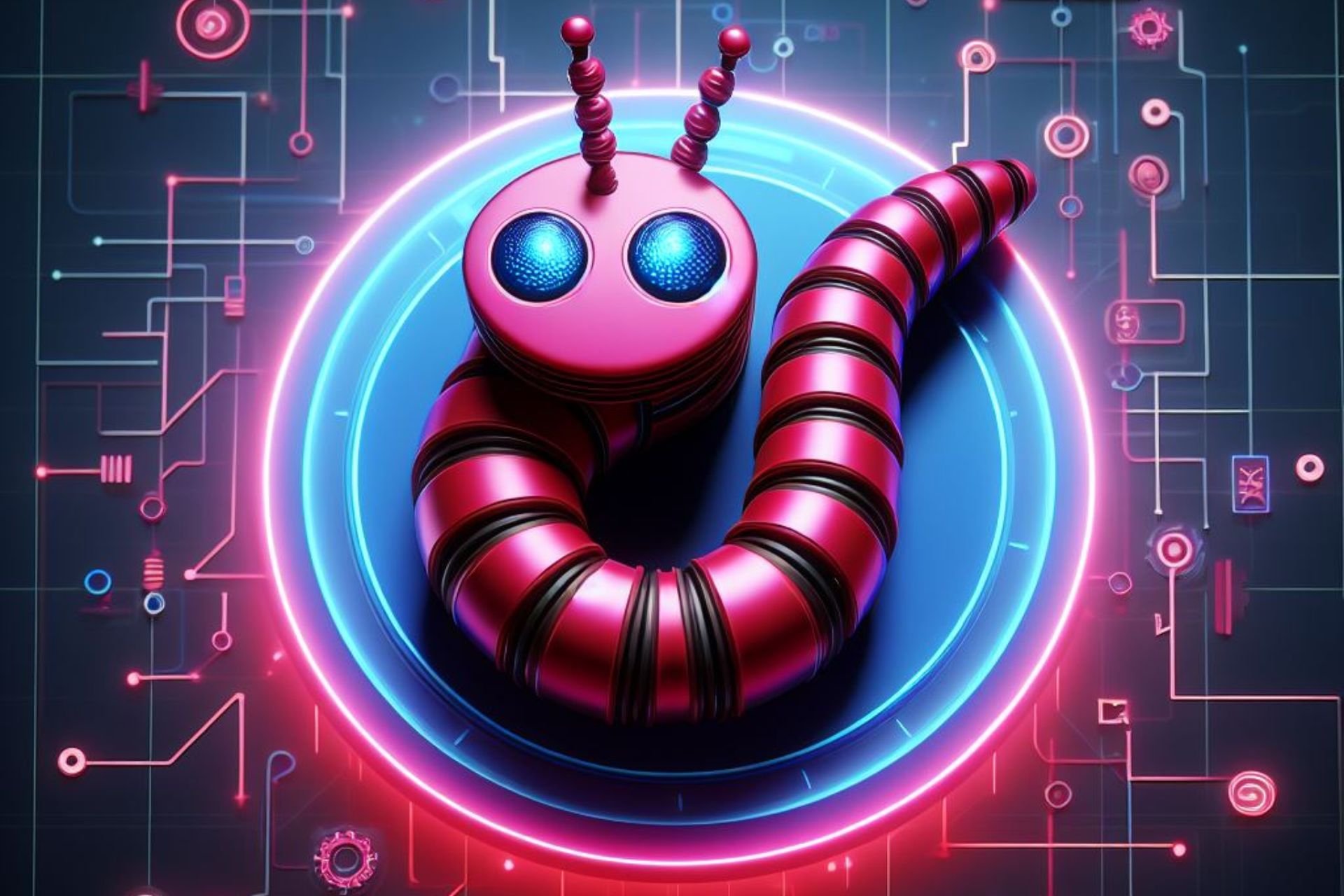 Raspberry Robin Windows worm seen through AI