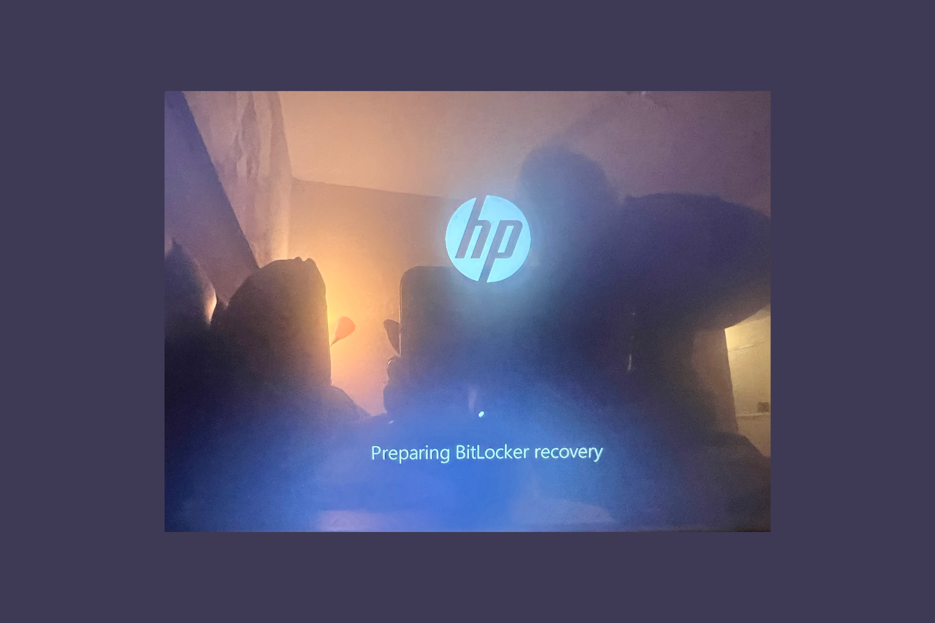 Preparing BitLocker Recovery Screen