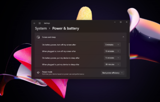 How to change screen timeout in Windows 11