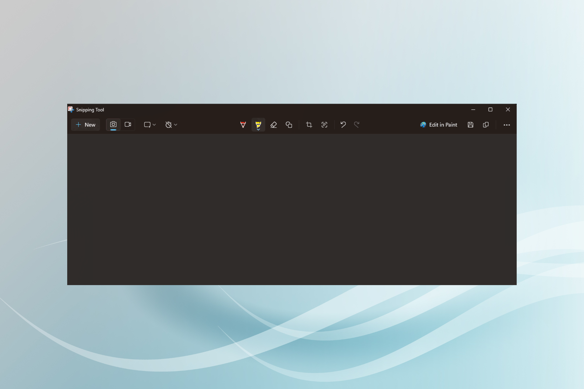 ruler missing in Snipping Tools